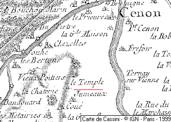 Cenon, Le Temple